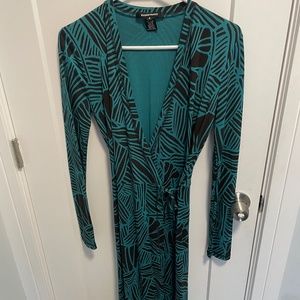 Ellen Tracy Wrap Dress, Size 6